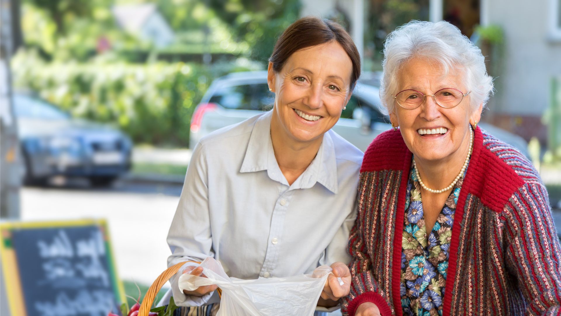 caregiver who provides senior home care